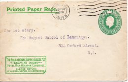 GRANDE BRETAGNE ENTIER POSTAL PRIVE 1927 - Stamped Stationery, Airletters & Aerogrammes