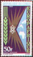 CONGO REPUBLIC - EUROPAFRIQUE - ATOM ENERGY - MNH ** - 1966 - Atomo