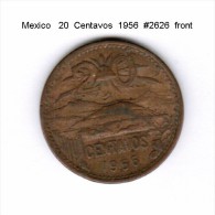 MEXICO    20  CENTAVOS  1956   (KM # 440) - México