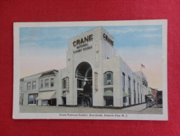 New Jersey > Atlantic City  Crane National Exhibit  Small Paper Peel Flacking On Back Not Mailed    Ref 1067 - Atlantic City