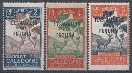 Wallis Et Futuna Taxe N° 11 à 13 * Neuf - Timbres-taxe
