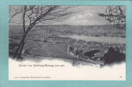 ZÜRICH VON  UETLIBERG - MANEGG  AUS  GES. -  TRES BELLE CARTE PRECURSEUR  - - Egg