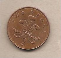 Regno Unito - Moneta Circolata Da 2 Pence KM987 - 2005 - 2 Pence & 2 New Pence