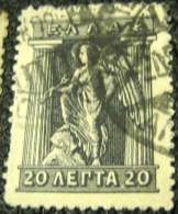 Greece 1911 Iris 20l - Used - Usados