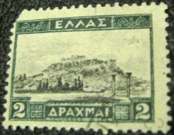 Greece 1927 Acropolis 2d - Used - Usati