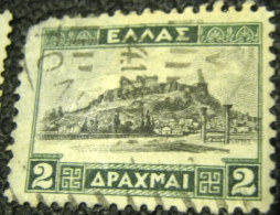 Greece 1927 Acropolis 2d - Used - Usati