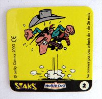 1 MAGNET LUCKY LUKE - 2 - 2003 - STAKS - MAITRE COQ - Advertentie