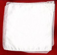 MOUCHOIRS  LOT DE 6 MOUCHOIRS ANCIENS ANGLE DENTELLE - Handkerchiefs