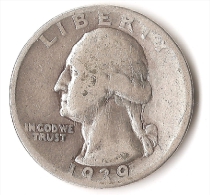 USA  1/4 DOLLAR 1939  ARGENT - 1932-1998: Washington
