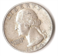 USA  1/4 DOLLAR 1964  ARGENT - 1932-1998: Washington