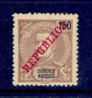 ! ! Lourenco Marques - 1911 D. Carlos 130 R - Af. 88 - MH - Lourenzo Marques