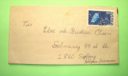 Sweden 1984 Cover To Kopenhamm - Viking Satellite Telecomunications - Lettres & Documents