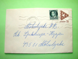 Sweden 1984 Cover From Varnamo - Carl Gustav - Impossible Objects - Lettres & Documents
