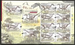 O) 2010 KOREA, THE AGE OF DINOSAURS, 1ST, MNH. - Korea (...-1945)