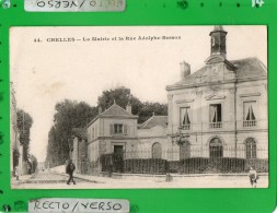 CHELLES LA MAIRIE ET LA RUE ALDOLPHE BESSON - Chelles