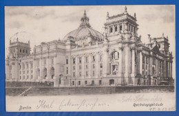 Deutschland; Berlin; Tiergarten; Reichstagsgebäude; 1912 - Tiergarten