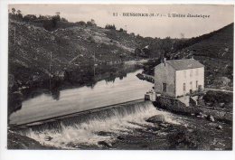 REF 136 : CPA 87 BESSINES L'usine Electrique - Bessines Sur Gartempe