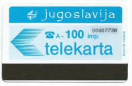 Yugoslavia 1990.  A - 100 Imp. Cat.no. 28. - Jugoslawien