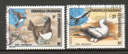 NOUVELLE-CALEDONIE Fous 1976 N°398-99 - Usados