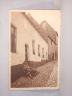 Lessines. Ruelle Du Ruichon. Maison Du XVe Siècle Et Moellons De Porphyre Du Pays. - Lessines