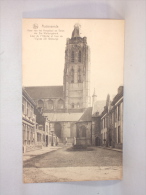 Oudenaerde. Oudenaarde. Koer Van Het Hospitaal En Toren Van De St. Walburgakerk. - Oudenaarde