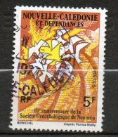 NOUVELLE-CALEDONIE 5f Brun Orange Noir Jaune Bistre 1975 N°395 - Usati