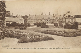 Grignon Ecole Nationale Agriculture   Vue Du Chateau Sud Ouest  Edit Pillon - Grignon
