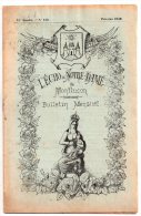 L´écho De Notre-Dame De Montluçon, Bulletin Mensuel N° 122, Février 1938 - Bourbonnais