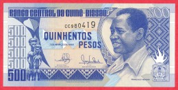 Guinea-Bissau - 500 Pesos 1990 UNC / Papier Monnaie - Guiné-Bissau - Guinea–Bissau