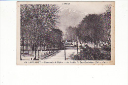 Carte 1920 LAVELANET / PROMENADE DE L'EGLISE - Lavelanet