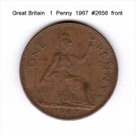 GREAT BRITAIN    1  PENNY  1967   (KM # 897) - D. 1 Penny