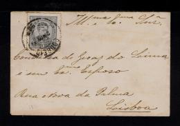 Sp2408 PORTUGAL  Cover 1886 Kings D.Luis 5r. Monarchy - Sonstige & Ohne Zuordnung