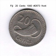 FIJI    20  CENTS  1980   (KM # 31) - Fidji