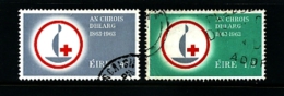 IRELAND/EIRE - 1963  RED CROSS   SET  FINE USED - Used Stamps