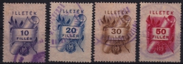 1952 - Hungary - Revenue Stamps - Steuermarken