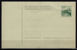 1971 Yugoslavia - Krk Veglia - STATIONERY - POSTCARD - MNH - Entiers Postaux