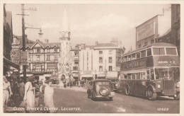 C1930 - LEICESTER - CLOCK TOWER AND CENTRE - Leicester