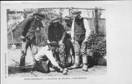 29 BEUZEC-CONCQ   CONCARNEAU  JOUEURS DE BOULES  CONTESTATION - Beuzec-Cap-Sizun