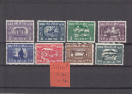 IJsland  Mi Cat 125/132* - Used Stamps