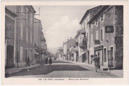 Le Teil (Ardèche) Boulevard National - Le Teil