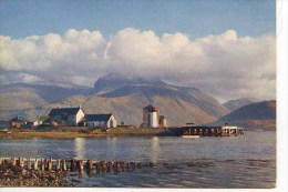 DUNBARTON -  Ben Nevis From The Caledonian Canal At Corpach - By W S Thomson   M187 - Dunbartonshire