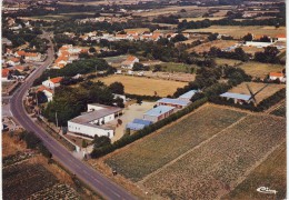 CPSM LA PLAINE SUR MER (44): Vue Aérienne - Le Cormier ; Au 1er Plan, La Colonie De Dijon - La-Plaine-sur-Mer