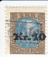 IJsland Mi Cat 124 Tollur-stempel - Used Stamps