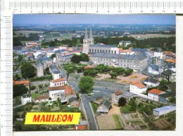 MAULEON -  Centre Ville, Eglise De La Trinité - Vue Aérienne - Mauleon