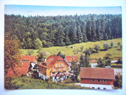 UNTERREICHENBACH:  Kapfenhardt (Krs. Schwarzwald) Penzion Untere Kapfenhardter Mühle 1969 Used Stamp - Calw