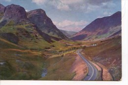 ARGYLL - The Pass Of Glen Coe Looking To Bidean Nam Bian, Gearr Aonach And Aonach Dubh - By W S Thomson  M197 - Argyllshire