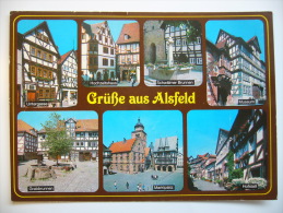 ALSFELD - Mehrbildkarte 1991 Used Stamp - Alsfeld