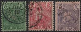 GUINEE Poste 21 à 23 (o) Berger Pulas (cv 8,30 €) - Used Stamps