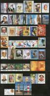 India 2012 Year Pack Of 46 Stamps On Olympic Lighthouse Painting Aviation Israel Biodiversity Bird Frog Monkey MNH Inde - Full Years