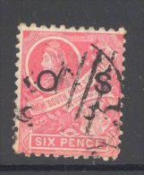 NEW SOUTH WALES, OFFICIAL 1888 6d (P11x12) VFU, SGO42 - Gebruikt